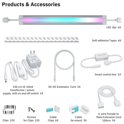 Light Bar Extender for Under Cabinet Lighting