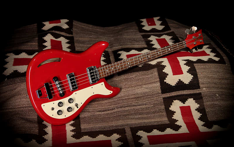 1969 Kustom K-200 Bass "Cherry" image 1