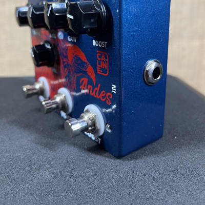 Caline DCP-11 Andes Boost / Overdrive 2020 - Present - Navy / Red image 2