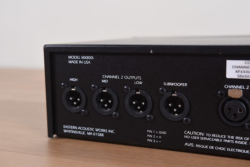 お得な情報満載 EAW Reverb | CG00JTB owned) (church Crossover Electronic MX800i 配信機器・PA機器・レコーディング機器