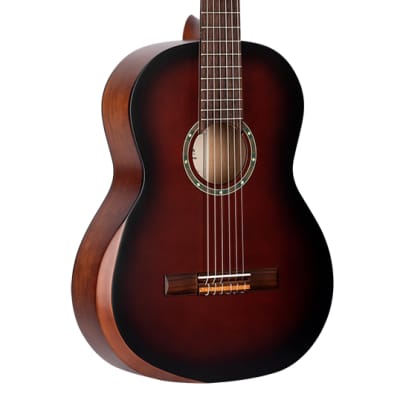 Ortega Family Series Pro Spruce/Catalpa Nylon Acoustic Guitar R55DLX-BFT image 2