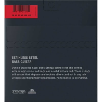 Dunlop Bass Stainless Steel Saitensatz 6-String E-Bass 030-130 Bild 2
