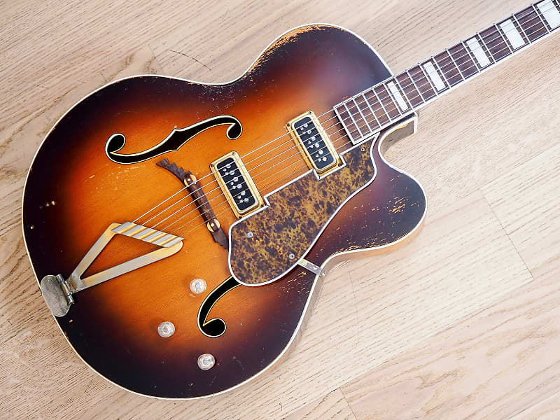 1953 Gretsch Country Club 6192 Electro II Synchromatic Vintage Archtop Guitar Spruce Top w/ohc image 1