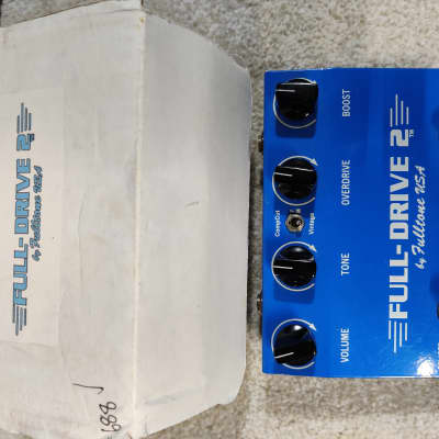 Fulltone Full Drive 2 (Non-MOSFET) 2000s - Blue image 4