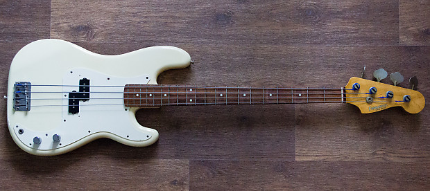 Fernandes Precision Bass 1980s White