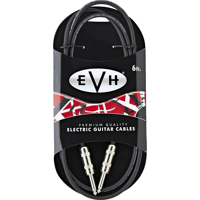 EVH Premium 6' Guitar Cable S To S, 022-0600-000 image 1
