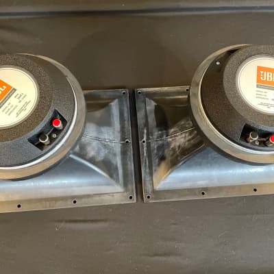 Altec 511B horns w/808-8A drivers JBL K-145 bass bins | Reverb Altec 511B horns w/808-8A drivers JBL K-145 bass bins | Reverb