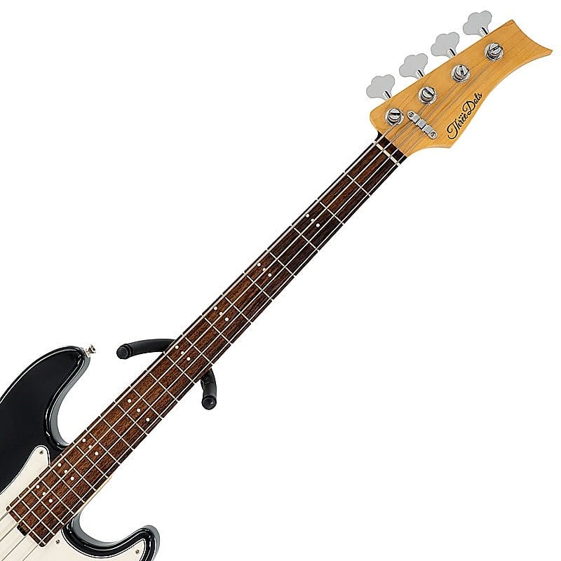 ベース ThreeDots Guitars PB model BLK ThreeDots Guitars PB model BLK Three Dots Guitars PB Model (BLK/R