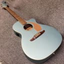 NEW Fender Newporter Player Acoustic Electric Guitar - Ice Blue Satin
