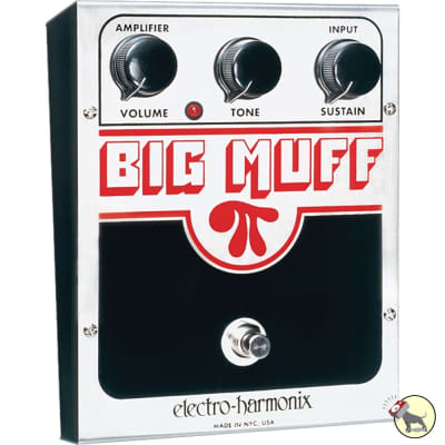 Electro-Harmonix USA Big Muff Pi Distortion/Sustainer Guitar Effect Pedal image 1