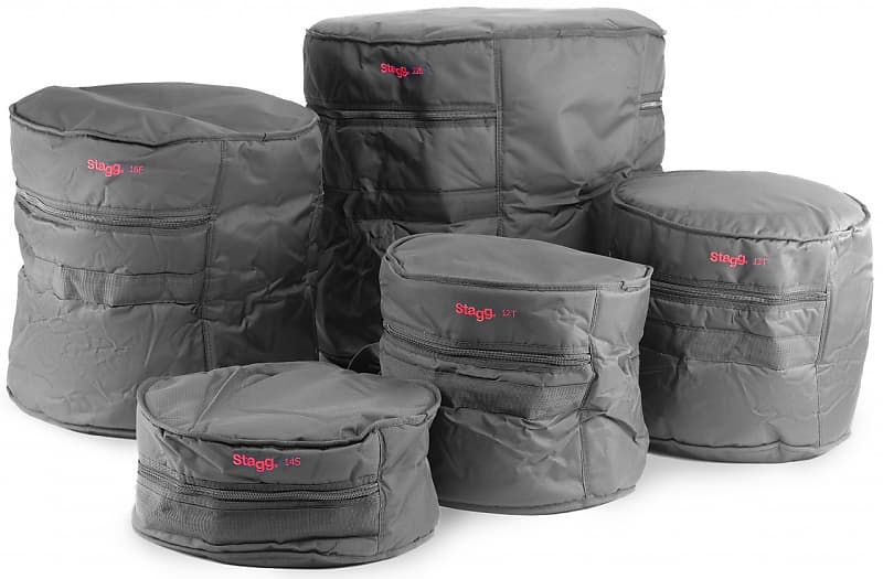 Stagg 5-Drum bags ECO set image 1