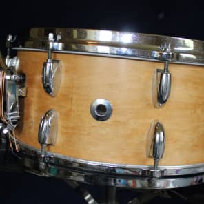 Gretsch 60s  Floor Show Model Snare Drum  6.5 x 14 Natural Maple image 3