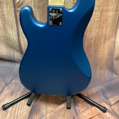 Fender American Performer Precision Bass with Maple Fretboard 2018 - Present - Satin Lake Placid Blue image 7