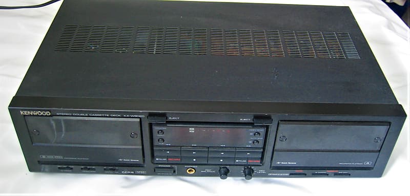 Kenwood Hi-End Cassette-Tapedeck KX-W8020 Dual-Record-Autoreverse