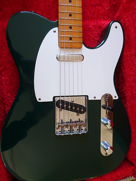 Dark deals green telecaster