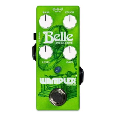 Wampler Belle Transparent Overdrive with True Bypass and 9-18v operation image 1