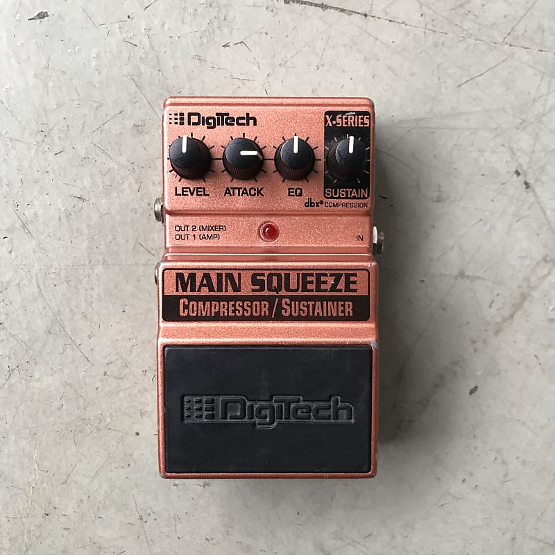 DigiTech Main Squeeze Compressor Sustainer Pedal | Reverb Canada