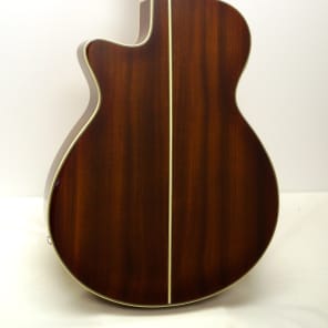 Ibanez AEG20II Flamed Sycamore Top Acoustic-Electric Guitar - Vintage Violin image 6
