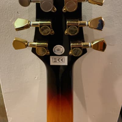 Peavey JF-1 Hollowbody Electric Guitar Sunburst image 5