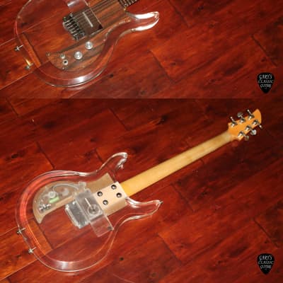 1970 See-Through Ampeg Dan Armstrong Lucite Electric Guitar image 3