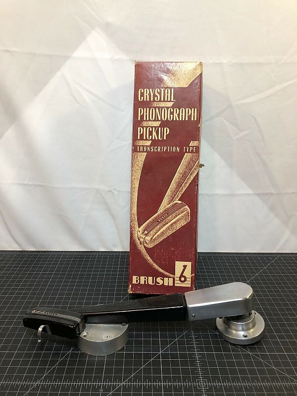 NOS Tonearm, Brush PL20 Transcription Tonearm, Gray Reverb