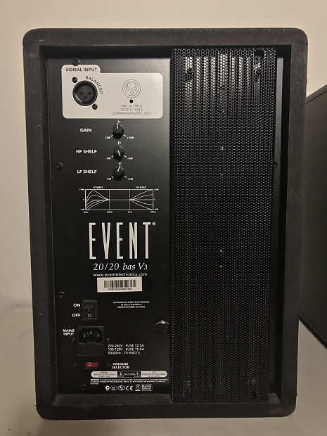 Event 20/20 BAS V3 Studio Monitors (Pair) | Reverb