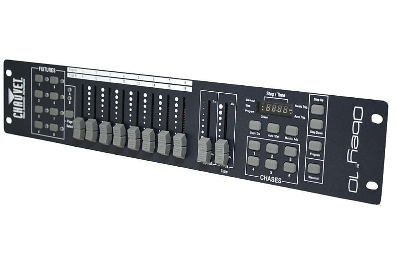 Chauvet DJ OBEY40 DMX 512 Light / Fog Controller +FREE 25' Foot DMX Cable