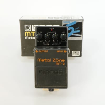 Boss MT-2 Metal Zone Distortion (s/n HF42801, Made in Taiwan) for sale