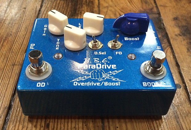 Homebrew HBE Electronics Paradrive Overdrive Boost Pedal