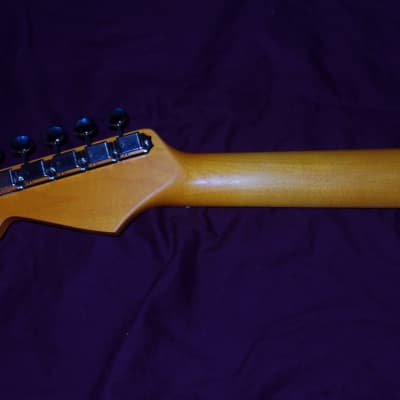 1950s hand finished Medium Fret closet classic Stratocaster Allparts Fender Licensed rosewood and maple neck image 3