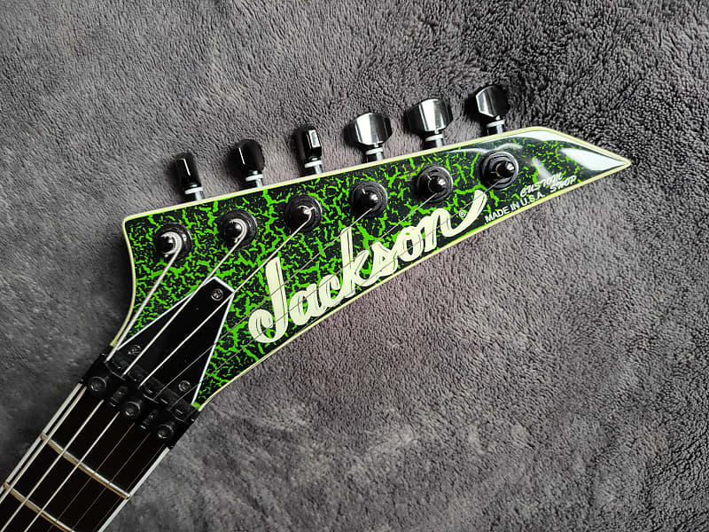 Jackson SL2H - USA Custom Shop - Green Crackle | Reverb Lithuania