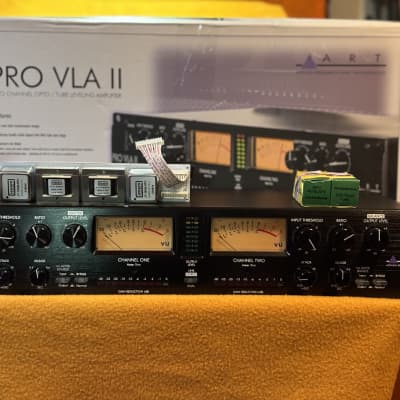 PRO VLA II 2チャンネル オーディオコンプレッサー Amazon | ART エー・アール・ティー コンプレッサー Pro VLA II