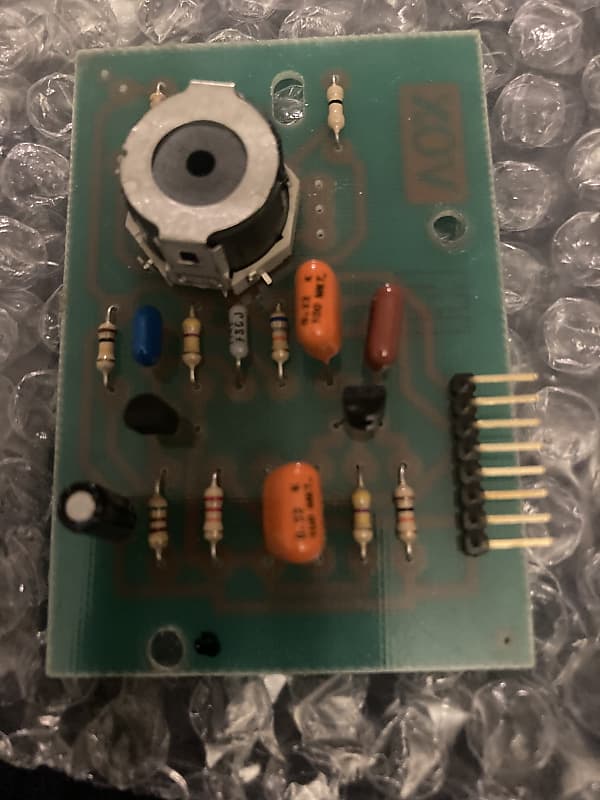 Area 51 Vox V847 USA Wah circuit board halo inductor etc. Reverb