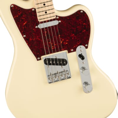 Squier Paranormal Series Offset Telecaster Electric Guitar in Olympic White image 2