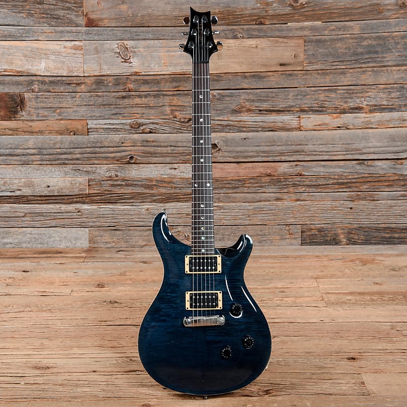 ギター PRS custom24 10TOP whaleblue PRS Custom 24 10-Top Electric Guitar Faded Whale Blue Demo