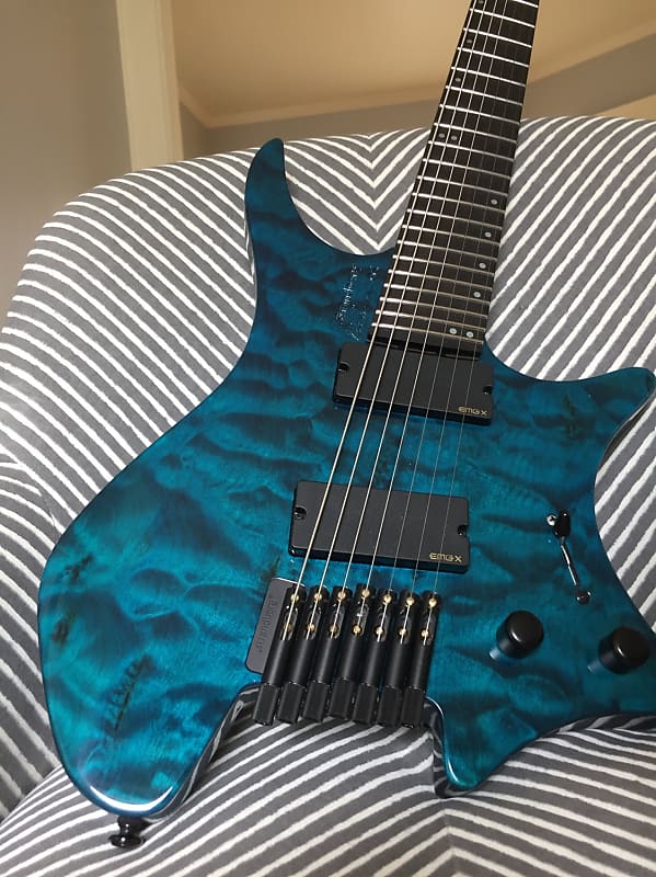 strandberg* Boden OS7 Limited Edition 2016 Gloss Blue Quilted