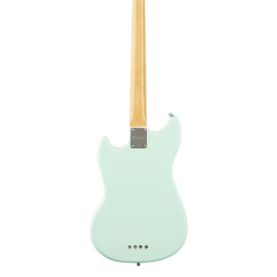 Squier Classic Vibe 60s Mustang Bass Indian Laurel Neck Surf Green image 5
