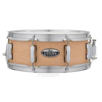 Pearl Modern Utility Maple Snare Drum 13x5 Matte Natural image 1