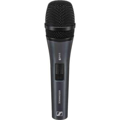 Sennheiser e 845-S Supercardioid Dynamic Vocal Microphone with On/Off Switch image 6