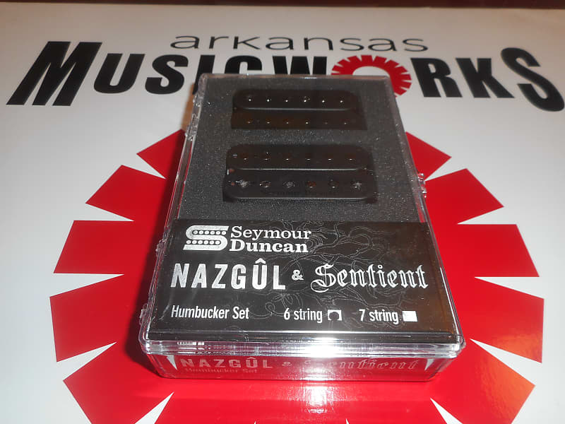 Seymour Duncan Nazgûl\Sentient Pickup Set - BLACK, 11108-96-B