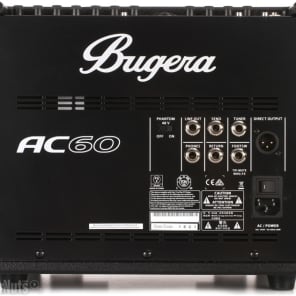 Bugera AC60 Portable 60 Watt 2 Channel Ac