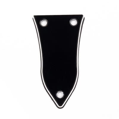 OEM 3 Holes/Layers Truss Rod Cover for Electrical Guitar Bass Replacement Parts (Black) 2023 - Plastic image 1
