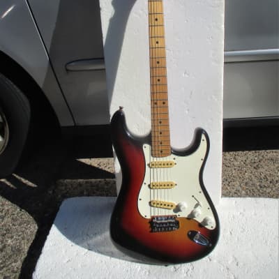 Fresher Straighter Guitar, 1970's, Japan, Sunburst Finish