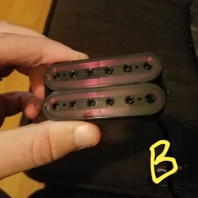 Schecter Diamond Heretic Humbucker Pickups Set in Smoke | Reverb