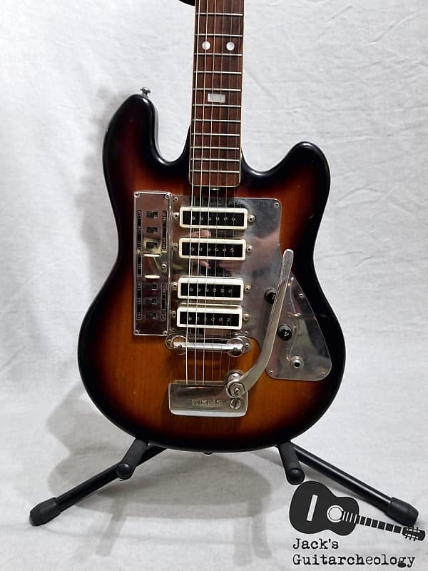 Kent / Guyatone Videocaster Electric Guitar (1964, Sunburst)