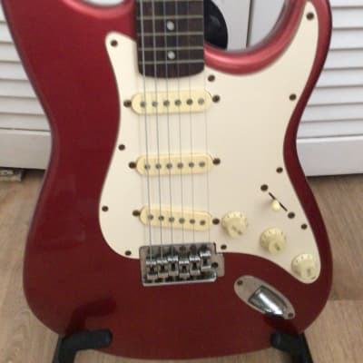 Carlo Robelli Stratocaster 1980s - Red image 2