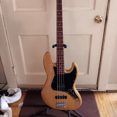 Custom Built Jazz Bass-Maple Body-Walnut Neck-Fender Pups-Nice player! for sale
