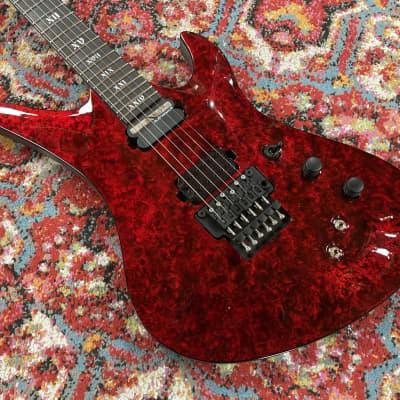 Schecter Avenger FR S Apocalypse 2020’s - Red Reign, Excellent, SKU: 1060G image 3