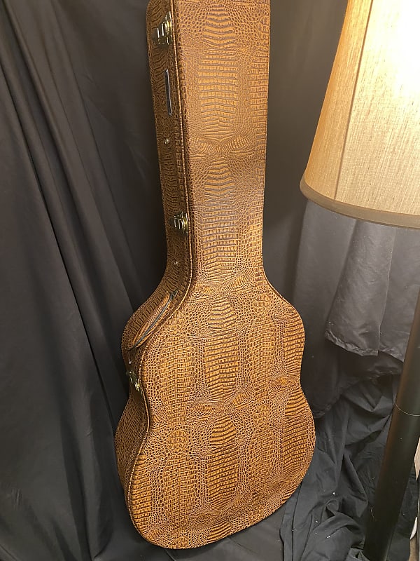 TourTek Wooden Acoustic Guitar Case for Dreadnaught Guitars Reverb