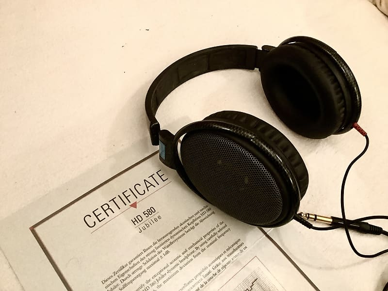 Sennheiser HD580 Jubilee Stereo Headphones - Carbon Fiber HD